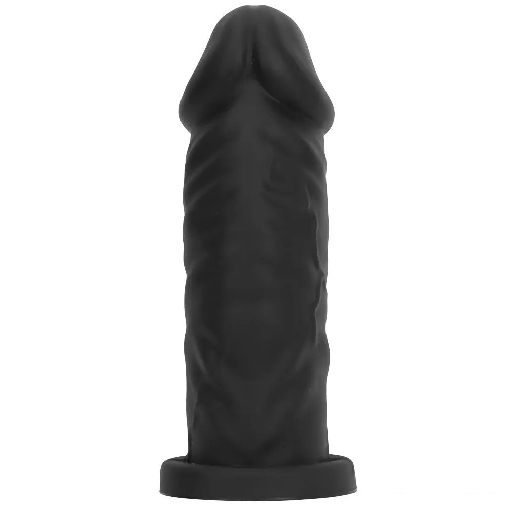 Black silicone mushroom head suction cup dildo, photo 13