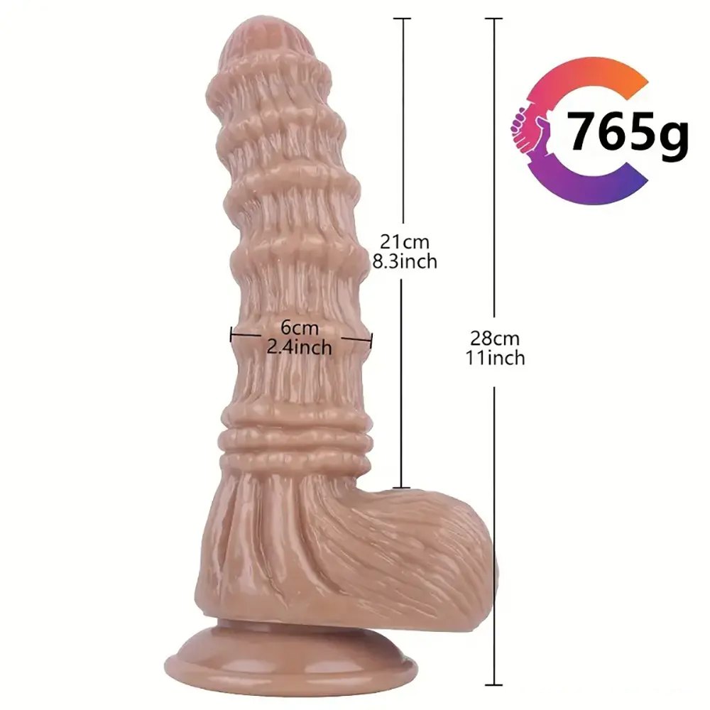 Flesh tone realistic dildo, photo 7