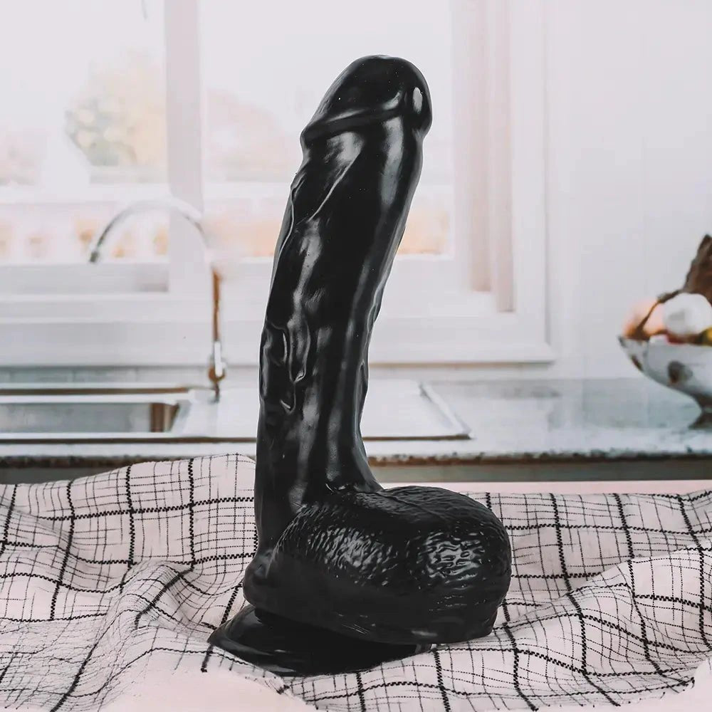 Realistic PVC suction cup dildo, photo 12