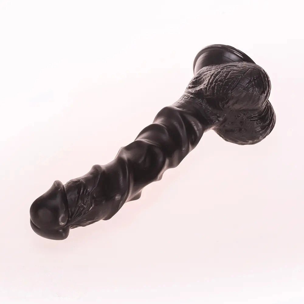 Realistic pvc dildo with suction cup base, photo 11