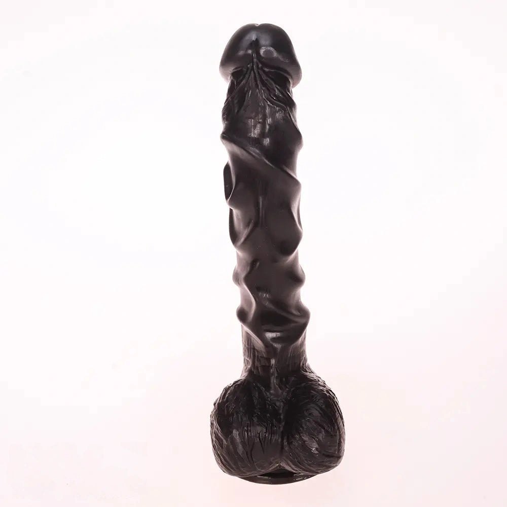 Realistic pvc dildo with suction cup base, photo 12