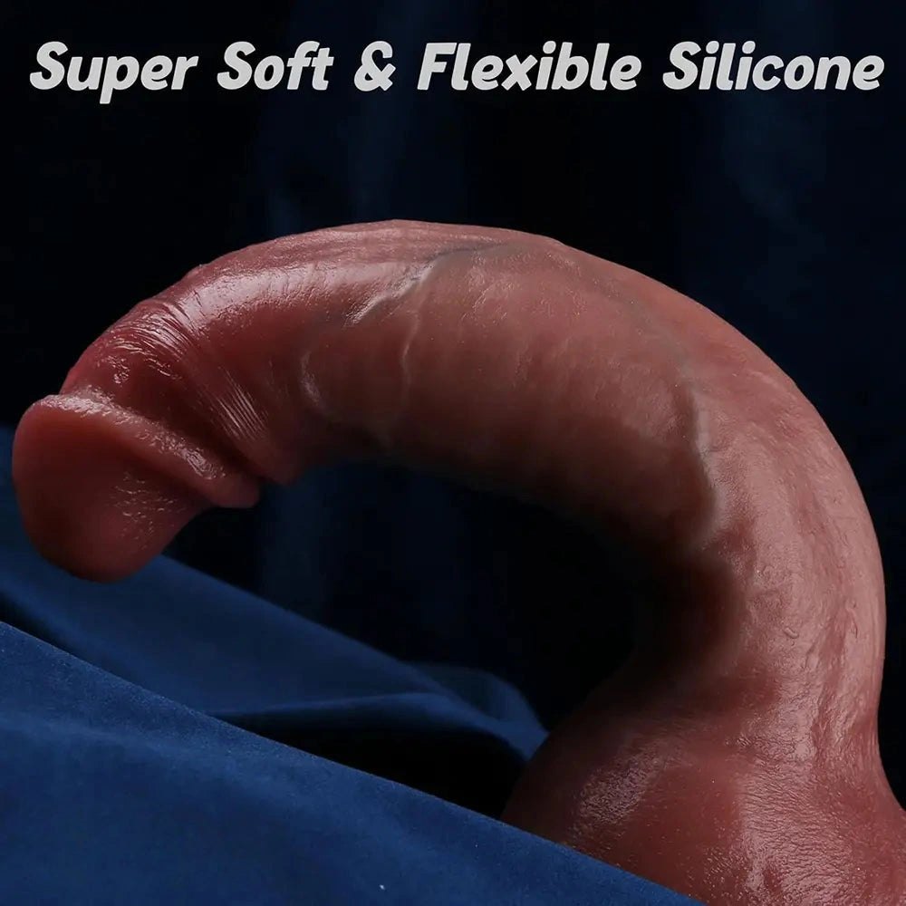 Big realistic silicone dildo, photo 12
