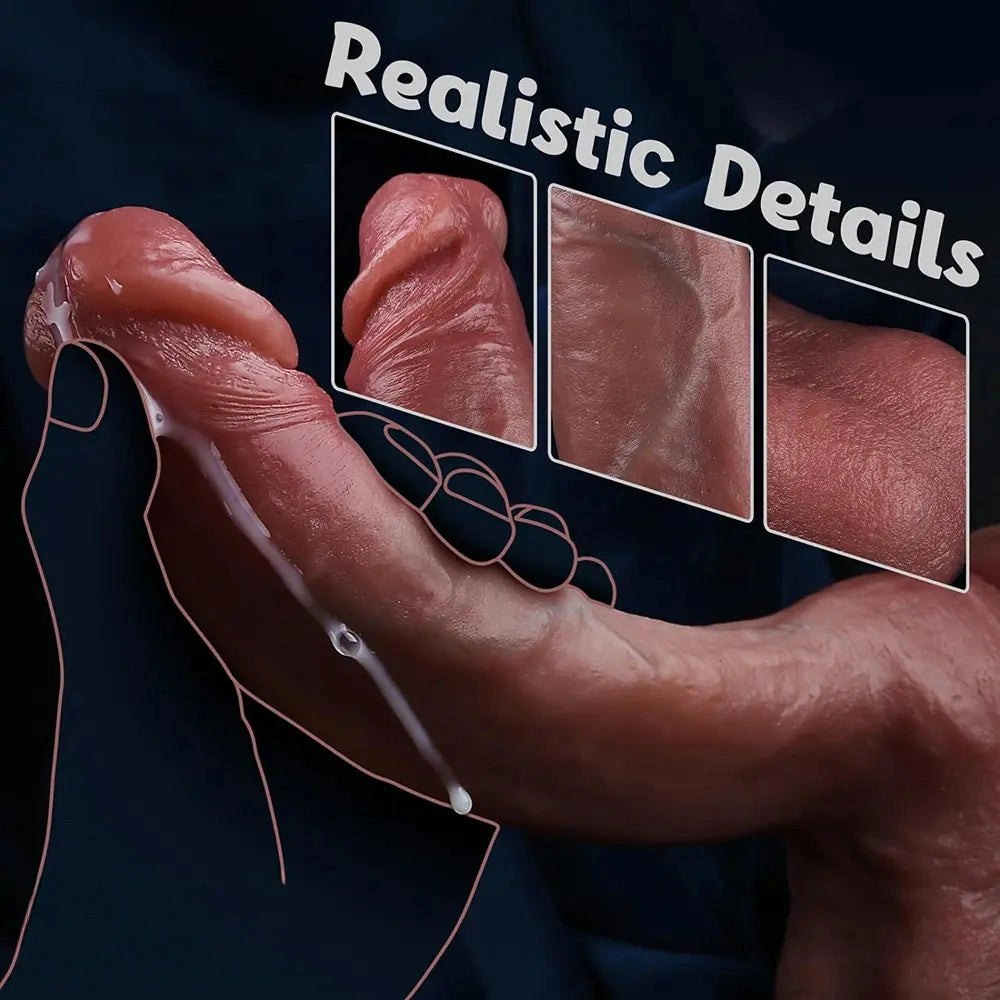 Big realistic silicone dildo, photo 13