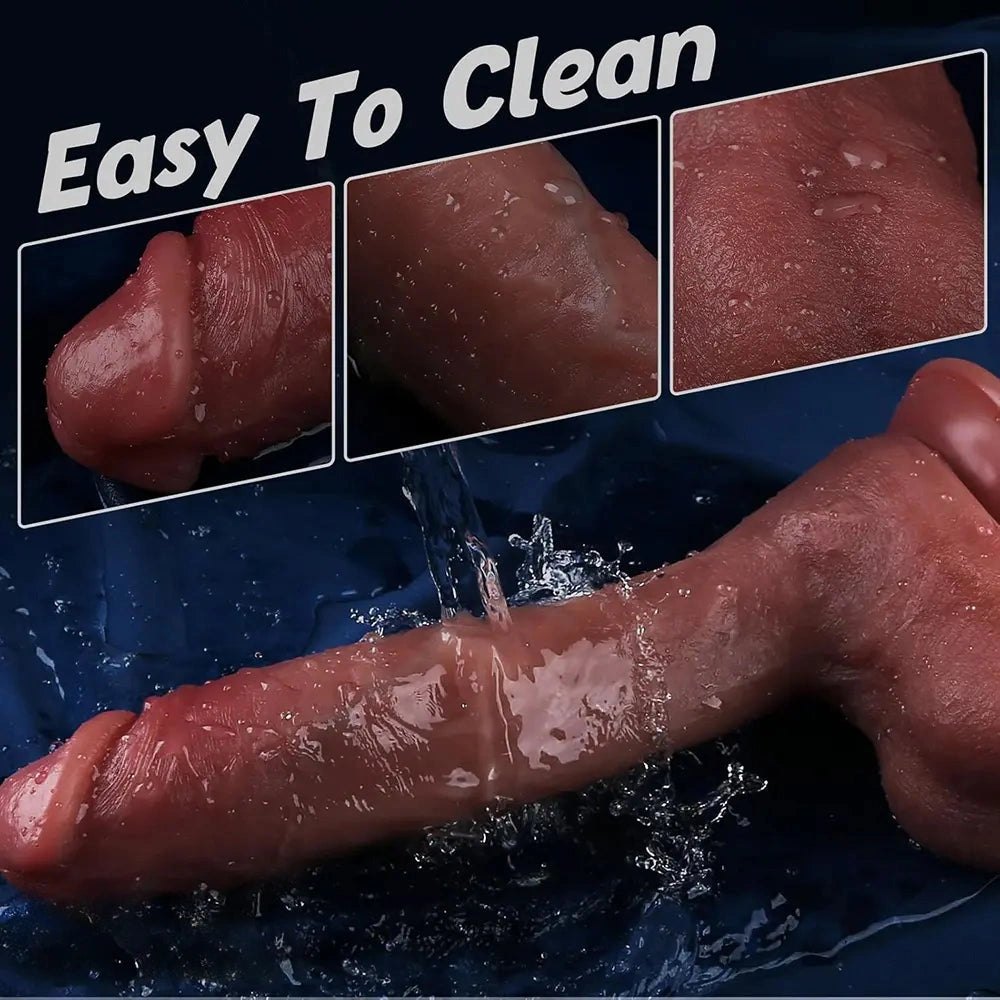 Big realistic silicone dildo, photo 14