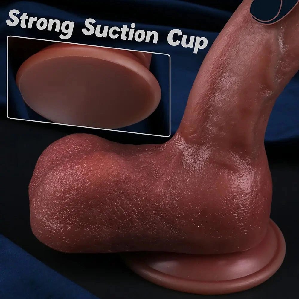 Big realistic silicone dildo, photo 15
