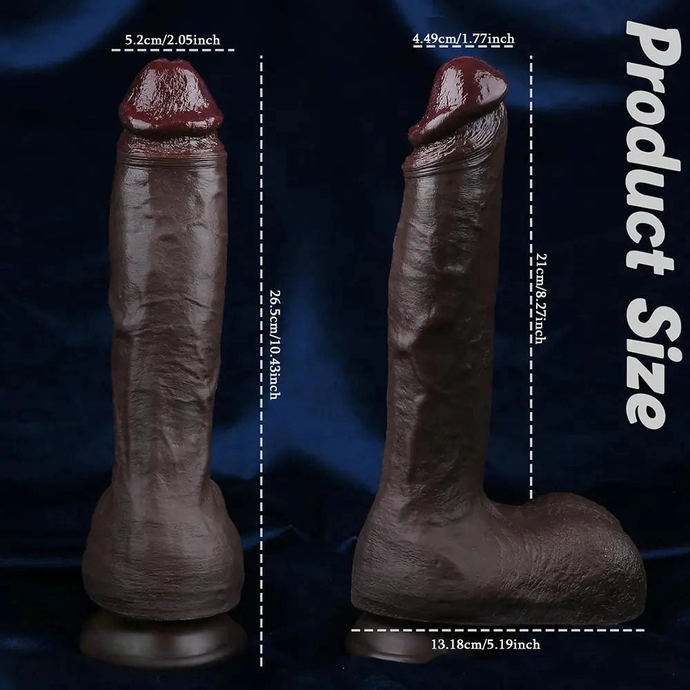Big realistic silicone dildo, photo 4