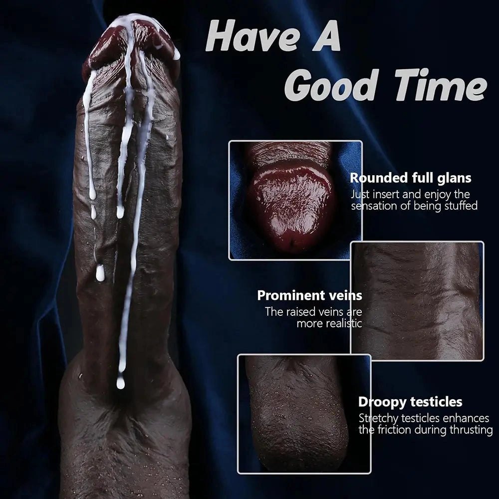 Big realistic silicone dildo, photo 7