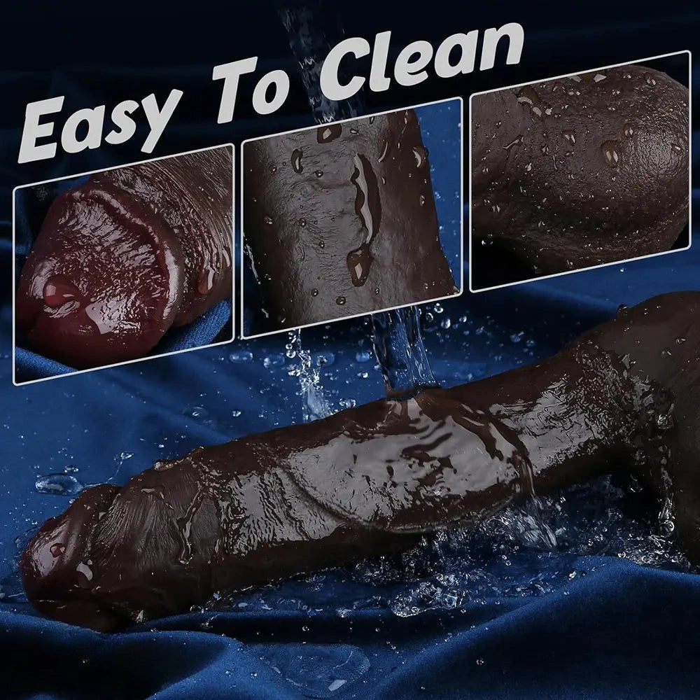 Big realistic silicone dildo, photo 9