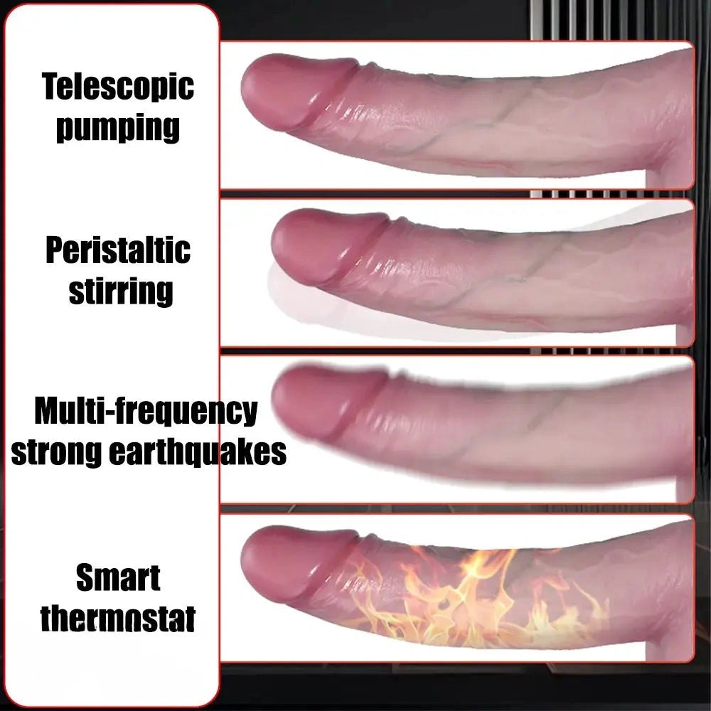 Flesh tone realistic silicone dildo, photo 11