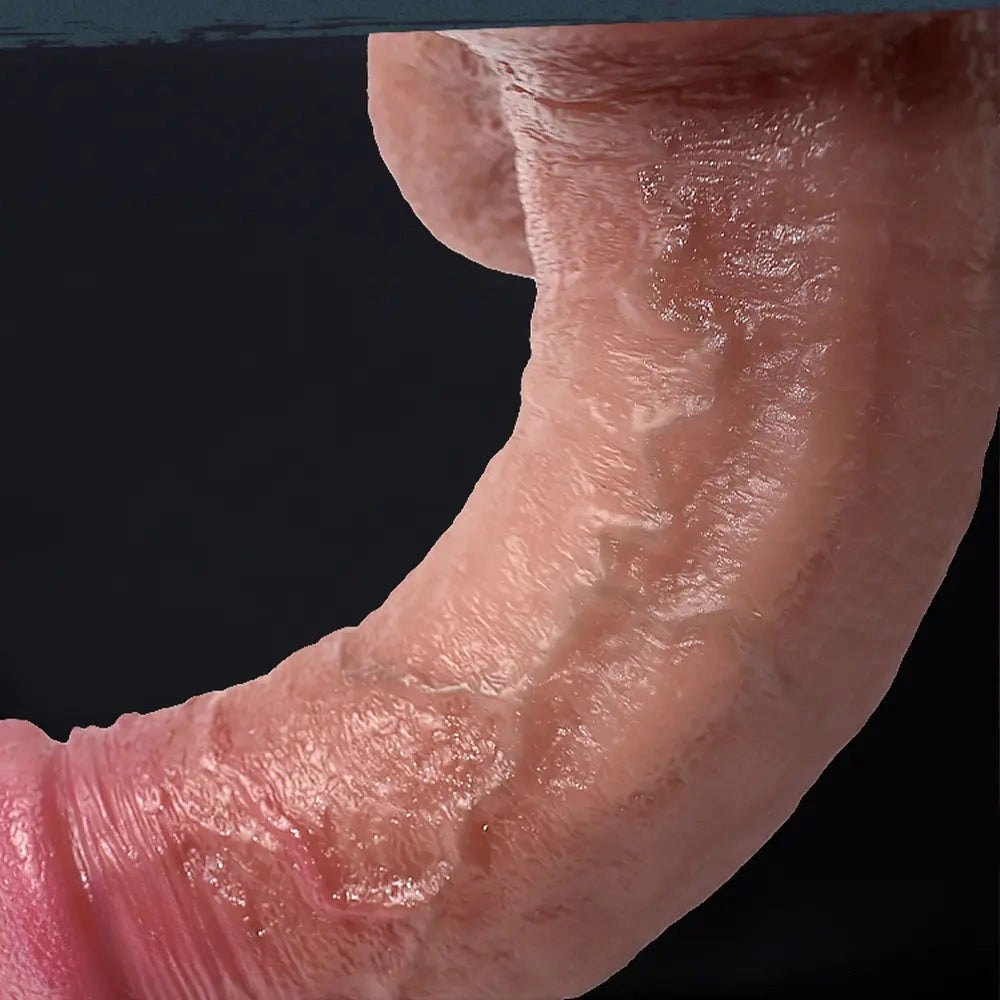 Realistic silicone suction cup dildo, photo 8