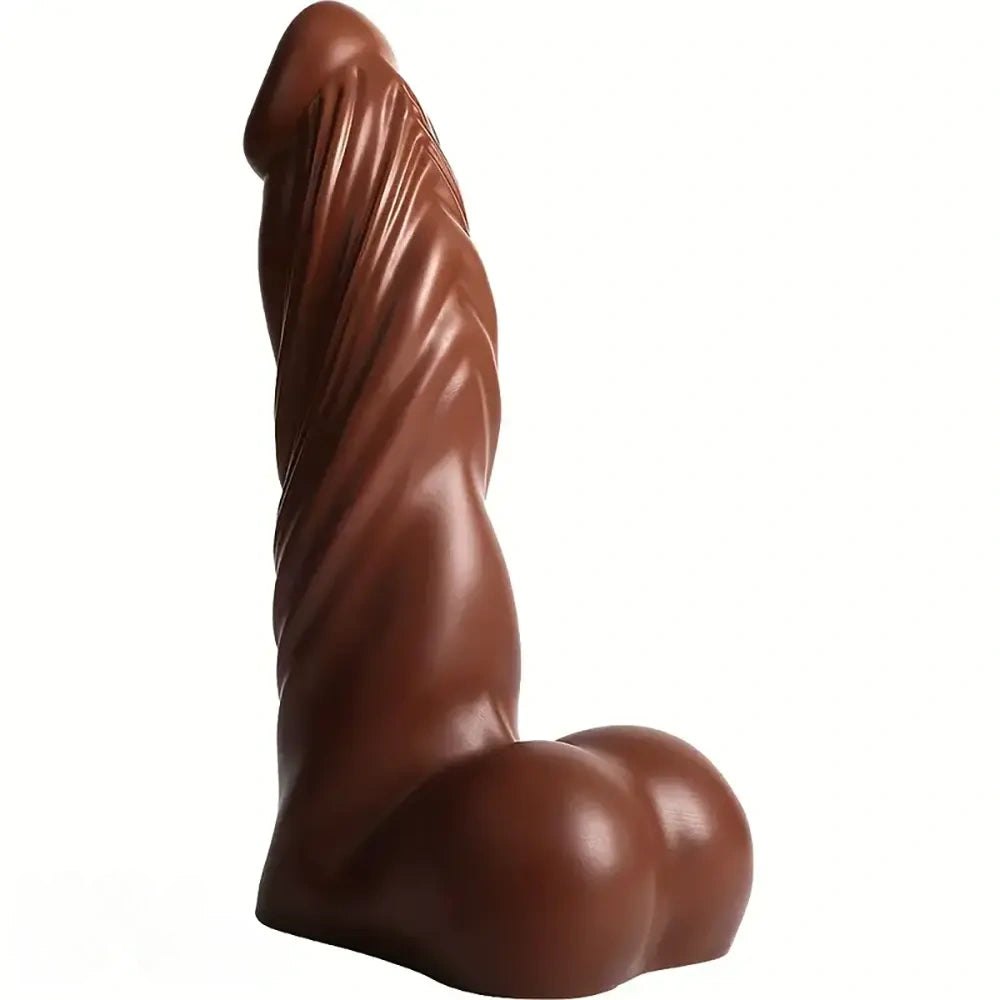 Brown realistic tpr dildo, photo 1