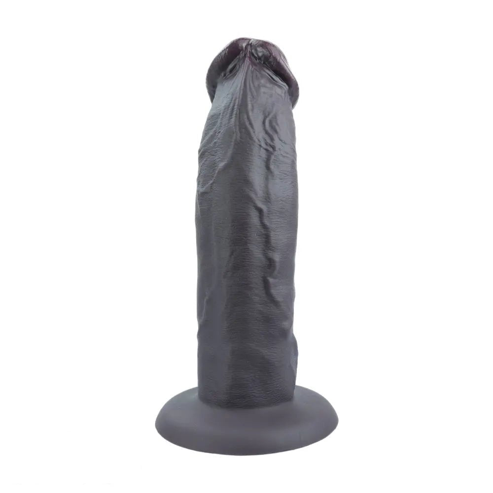 Ribbed silicone suction cup dildo, photo 8