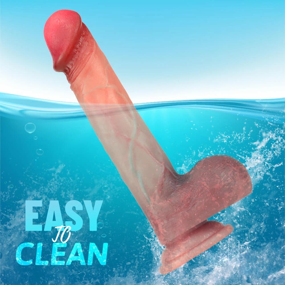 Flesh tone big suction cup dildo, photo 10