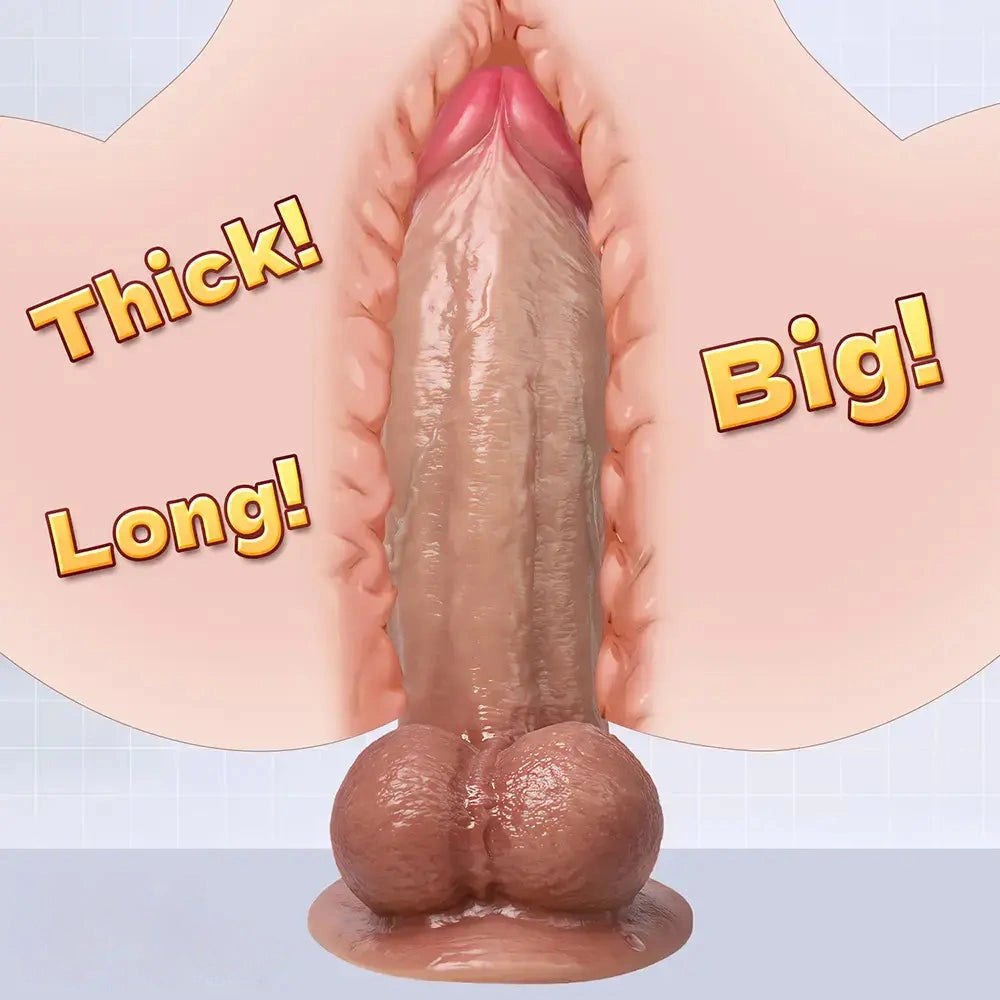 Flesh suction cup dildo, photo 11