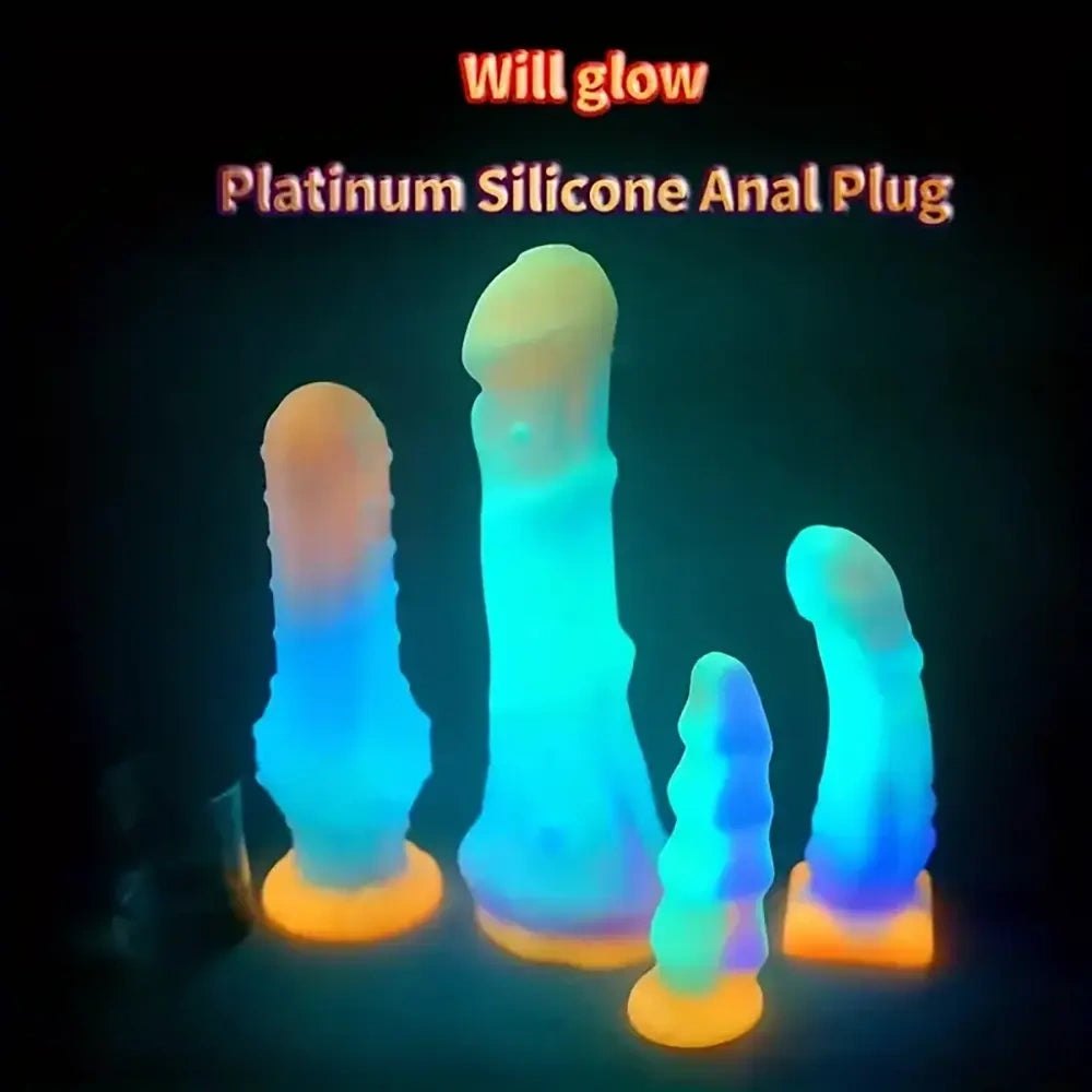 Colorful textured monster fantasy dildo, photo 5