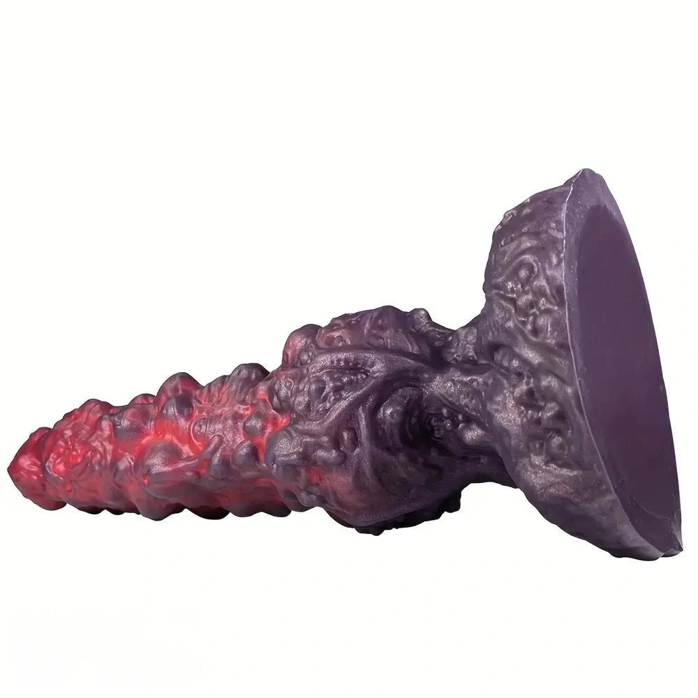 Spiked bumpy silicone big thick dildo, photo 3