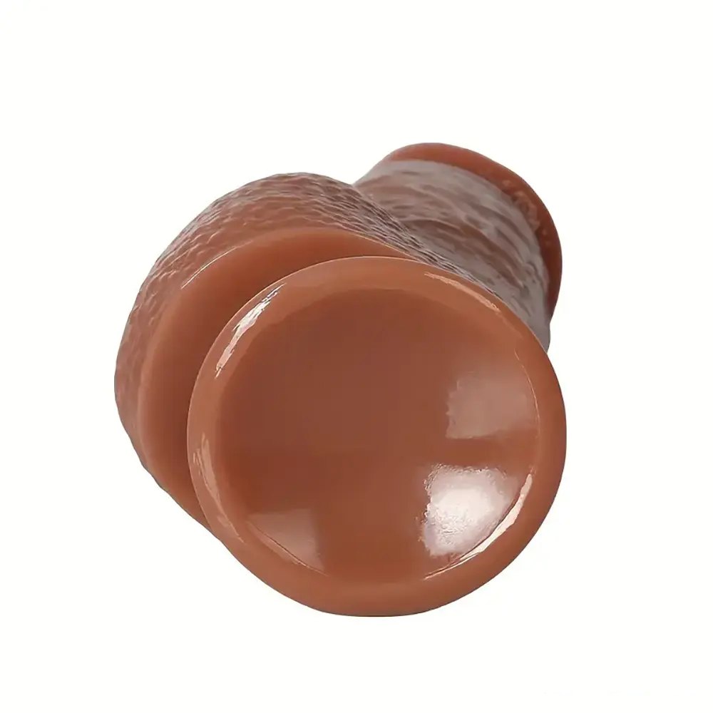 Big thick suction cup dildo with realistic veining, photo 5