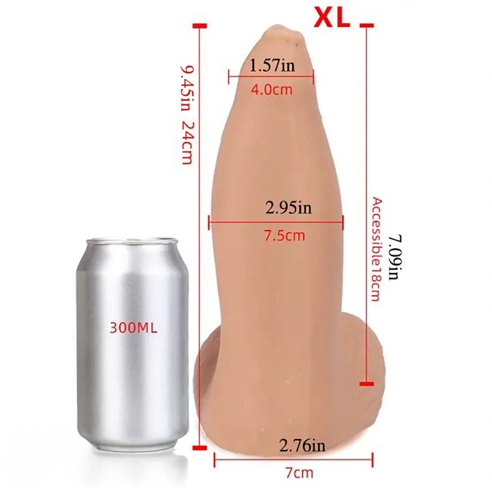 Flesh silicone suction cup dildo, photo 5