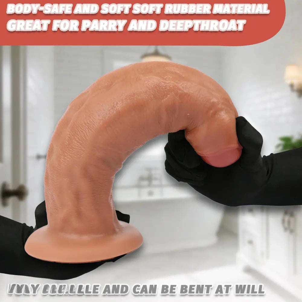 Big realistic silicone dildo, photo 5