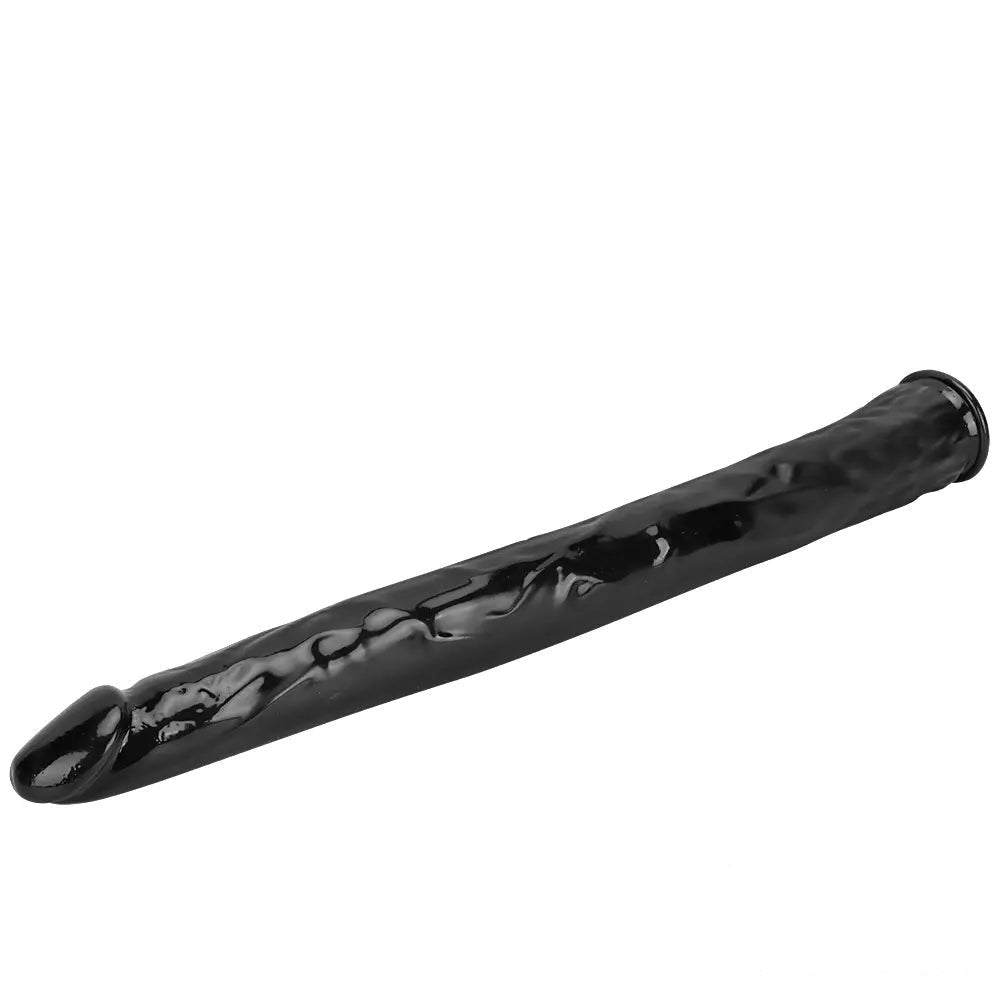 Black pvc anal dildo, photo 12