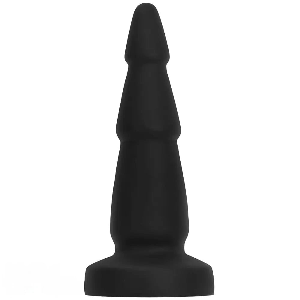 Black silicone anal trainer dildo, photo 1