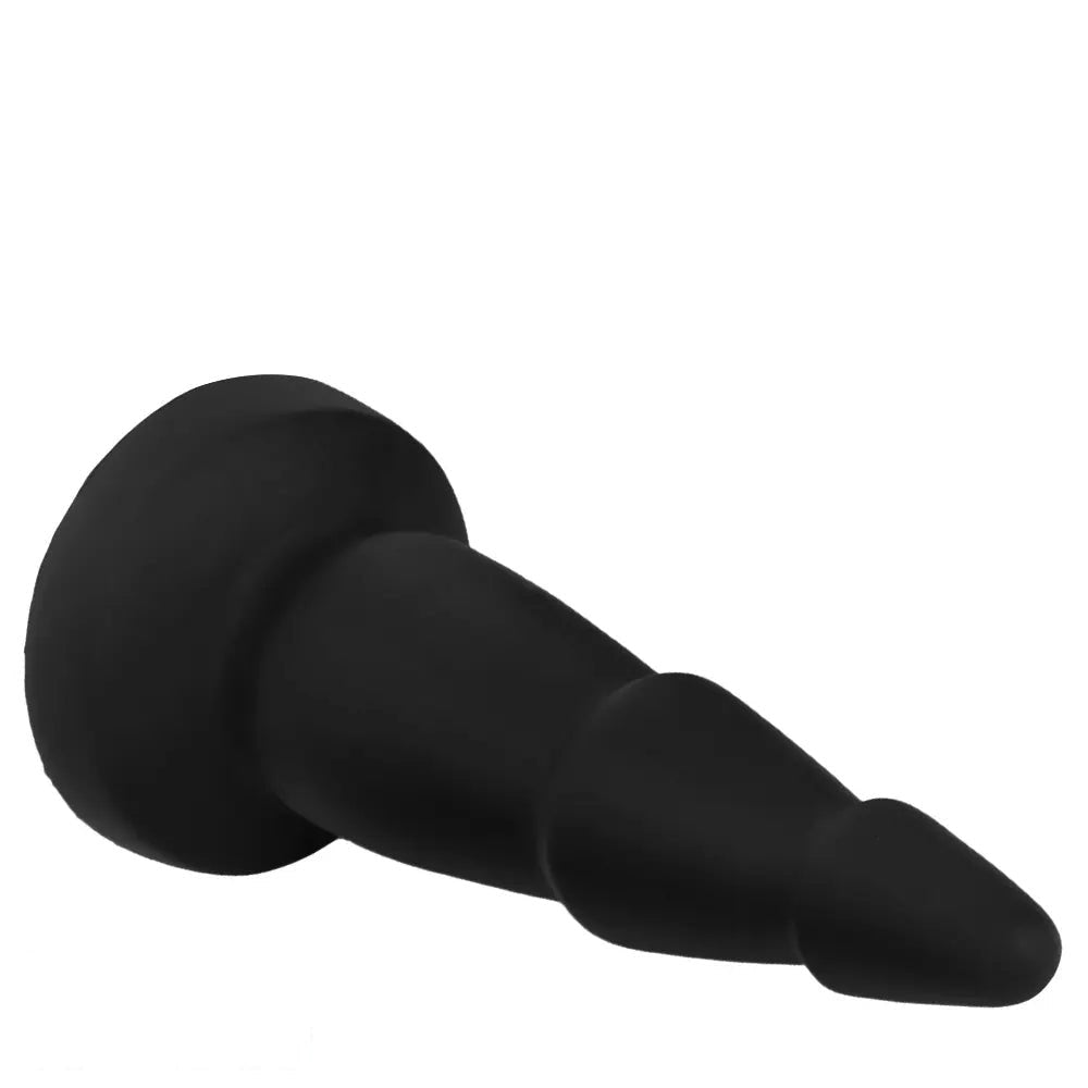 Black silicone anal trainer dildo, photo 15
