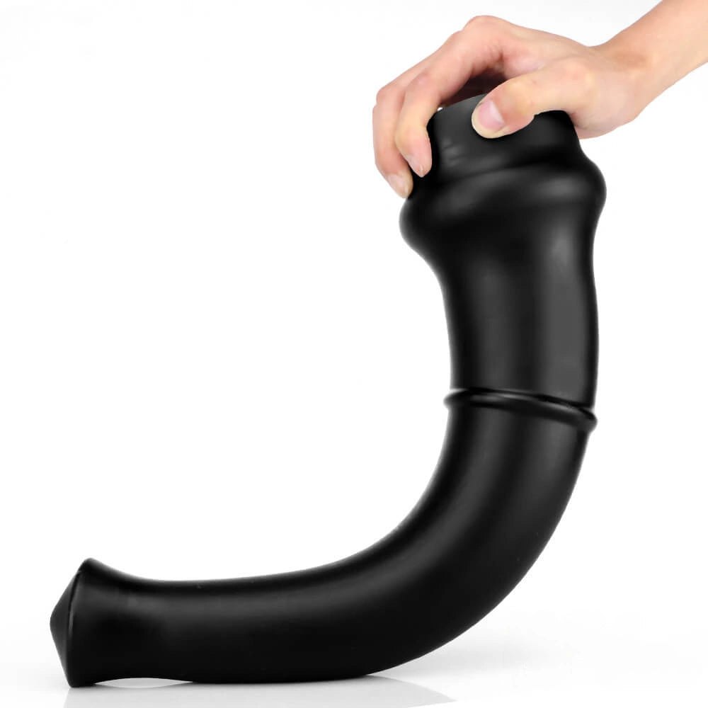 Black curved horse dildo, photo 6