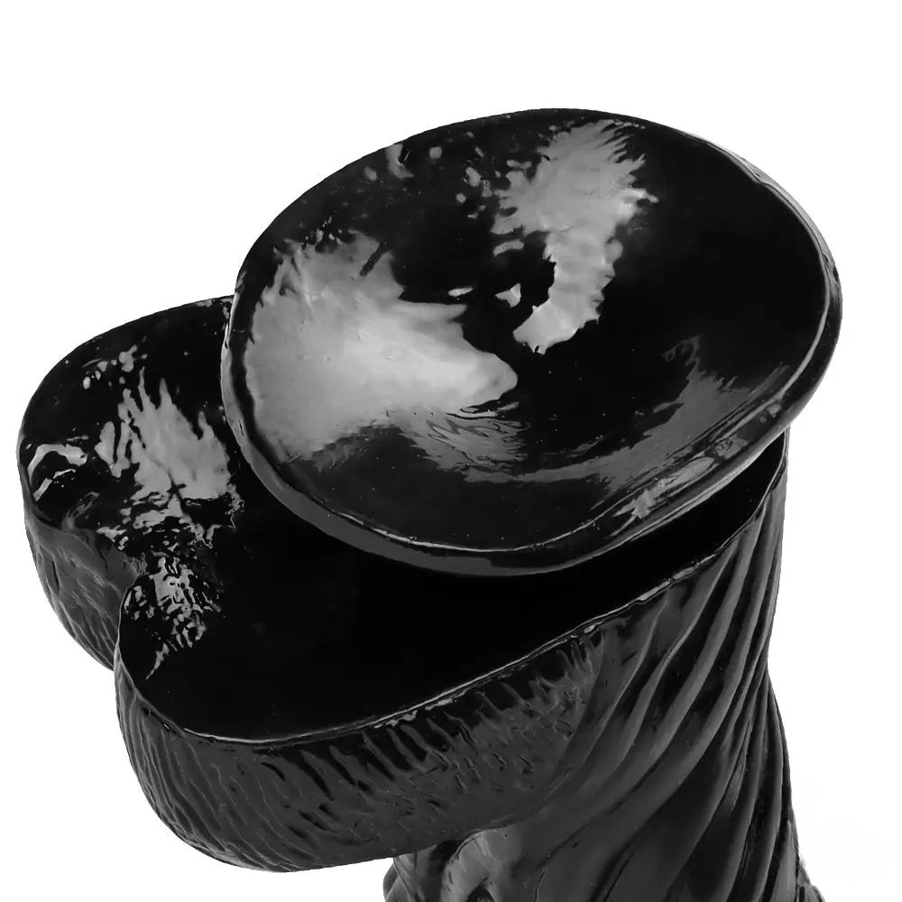 Black dragon scale fantasy dildo, photo 15