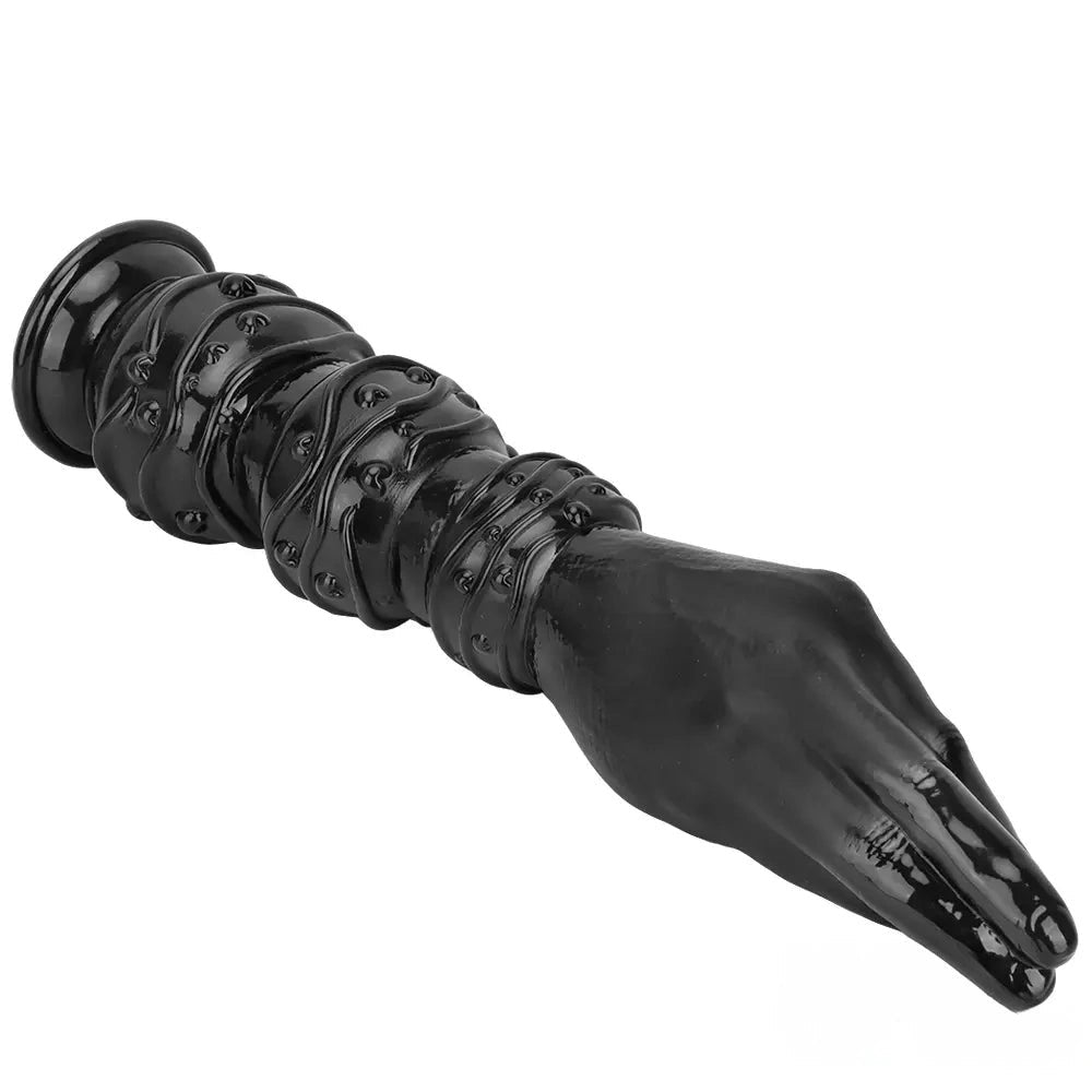 Black fist and forearm dildo, photo 10
