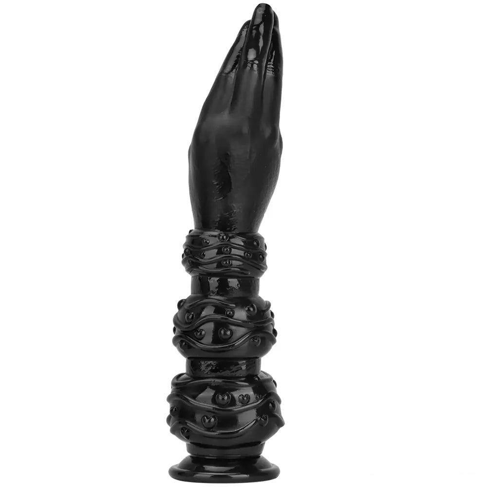 Black fist and forearm dildo, photo 15