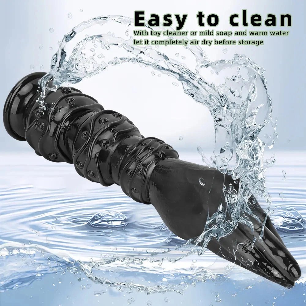 Black fist and forearm dildo, photo 8