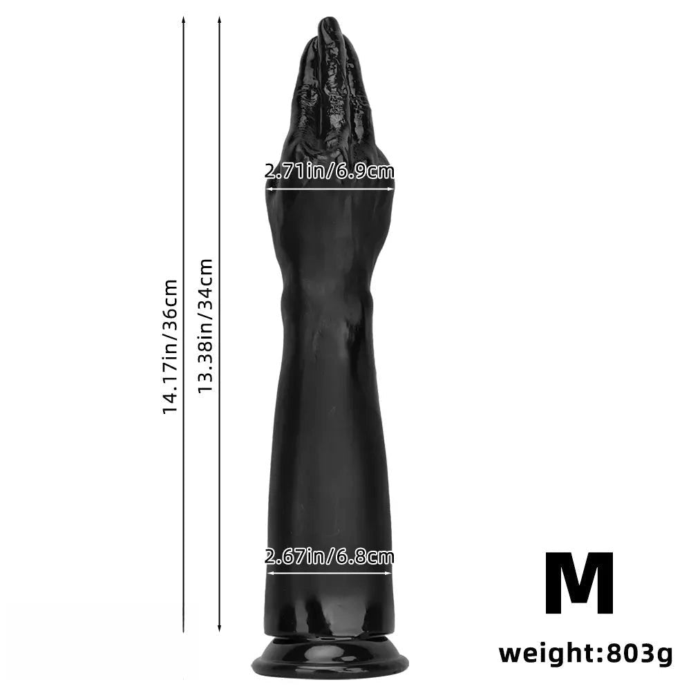 Black fisting arm dildo, photo 13