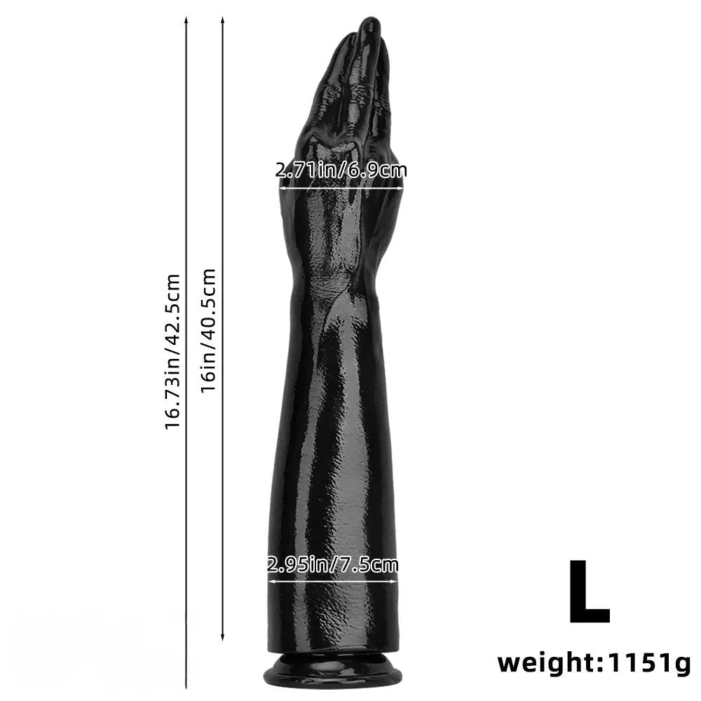 Black fisting arm dildo, photo 14