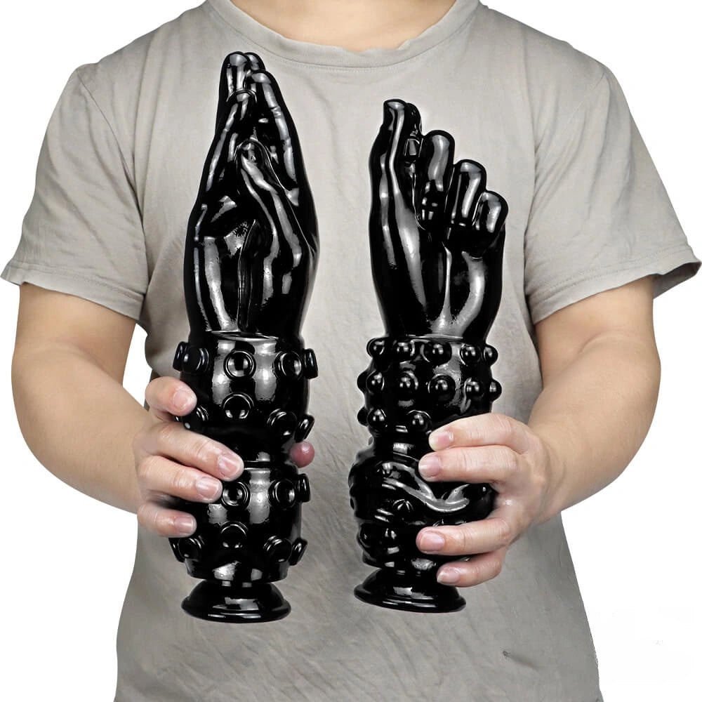 Black fisting hand dildo, photo 2