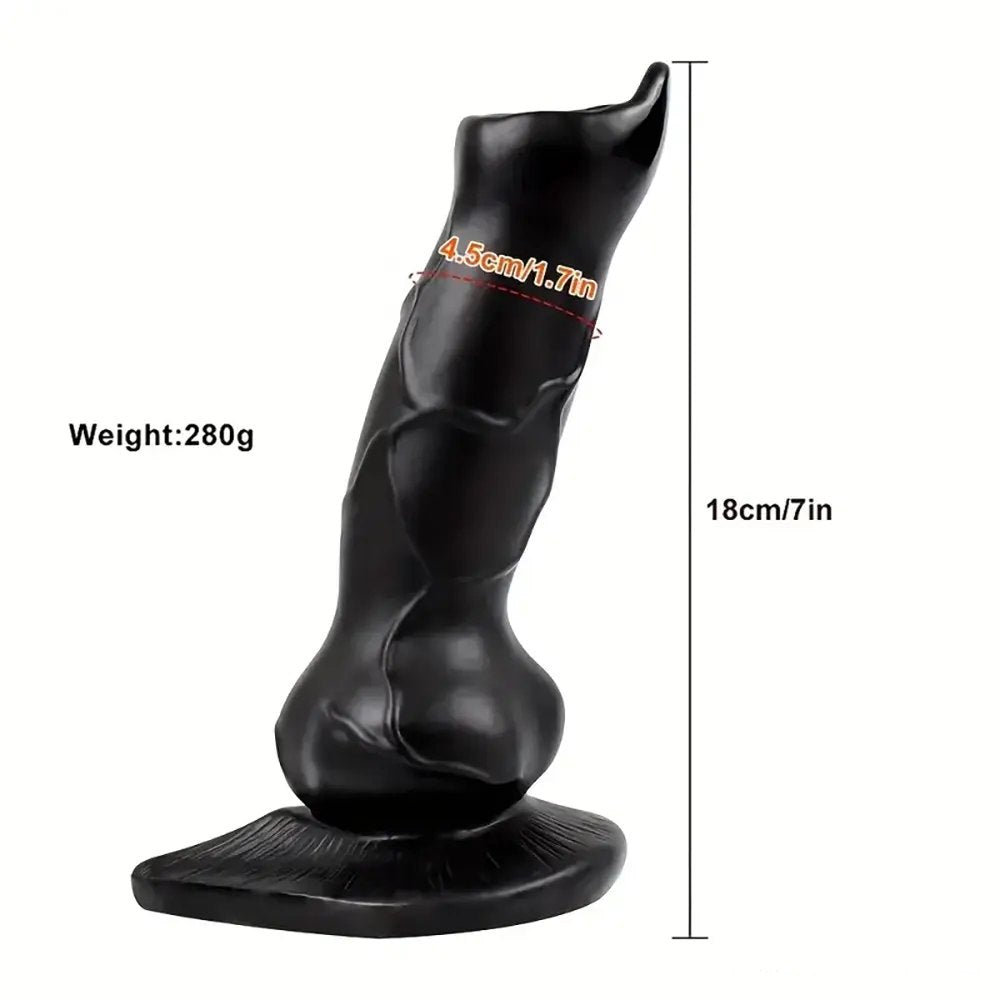 Knot animal style dildo, photo 10