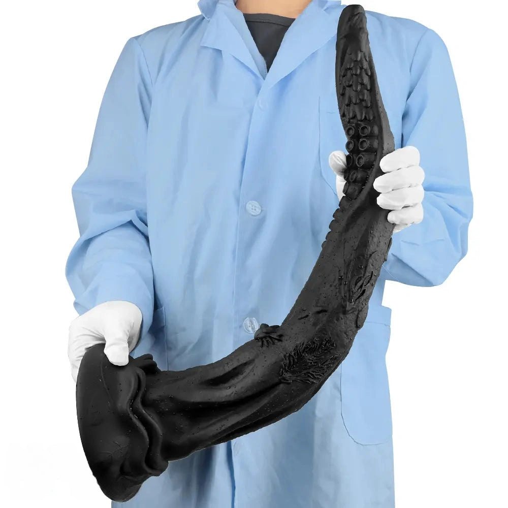 Black octopus tentacle fantasy dildo, photo 14