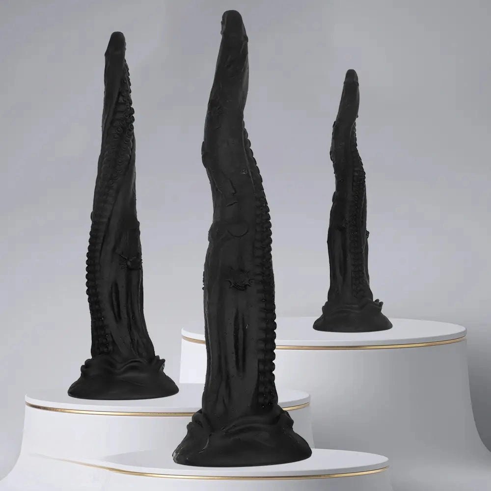 Black octopus tentacle fantasy dildo, photo 5