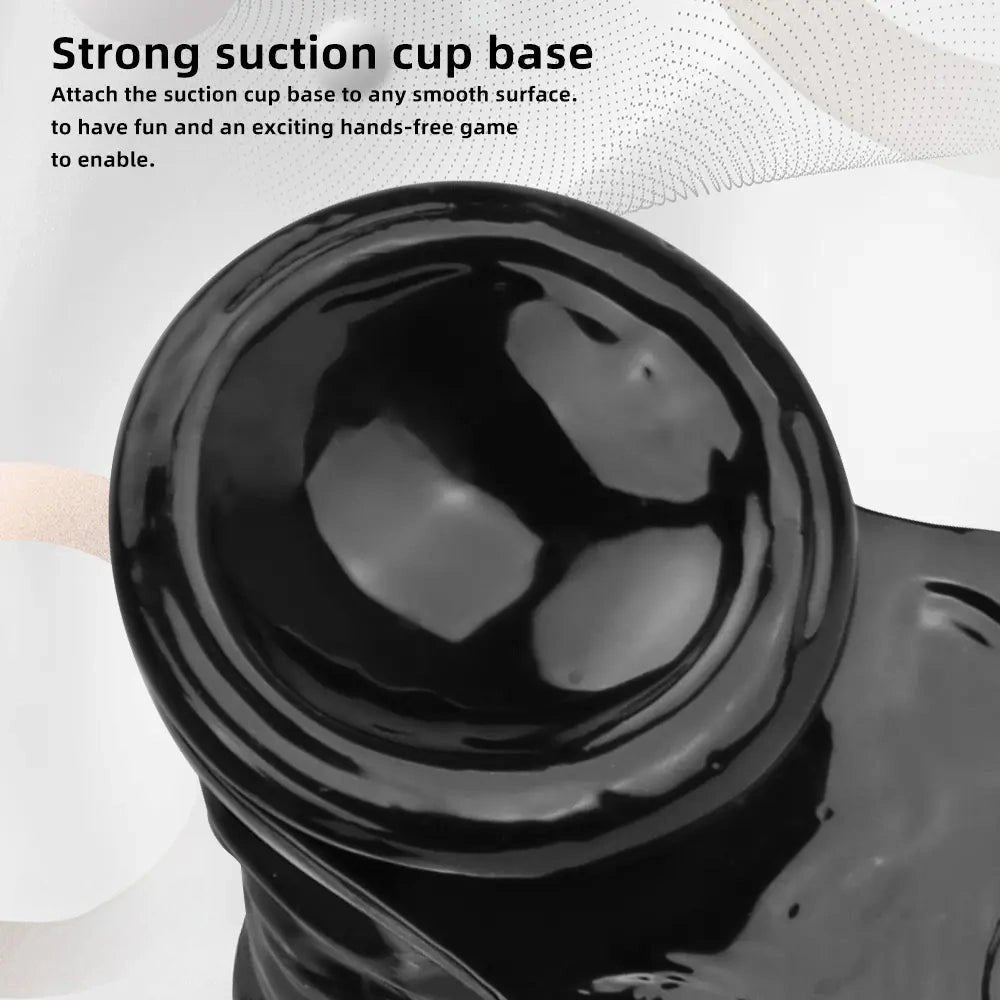 Black pvc realistic dildo, photo 6