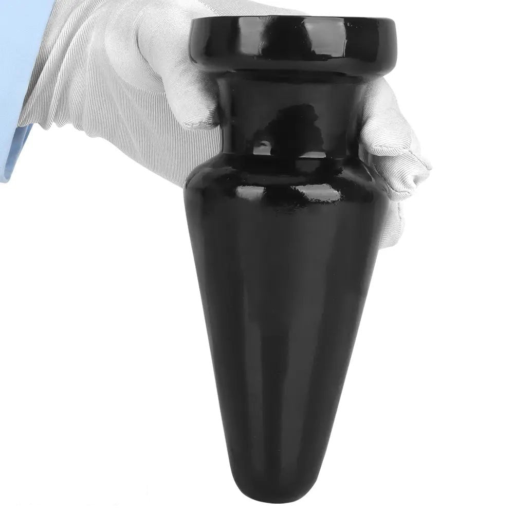 Black pvc anal dildo, photo 11