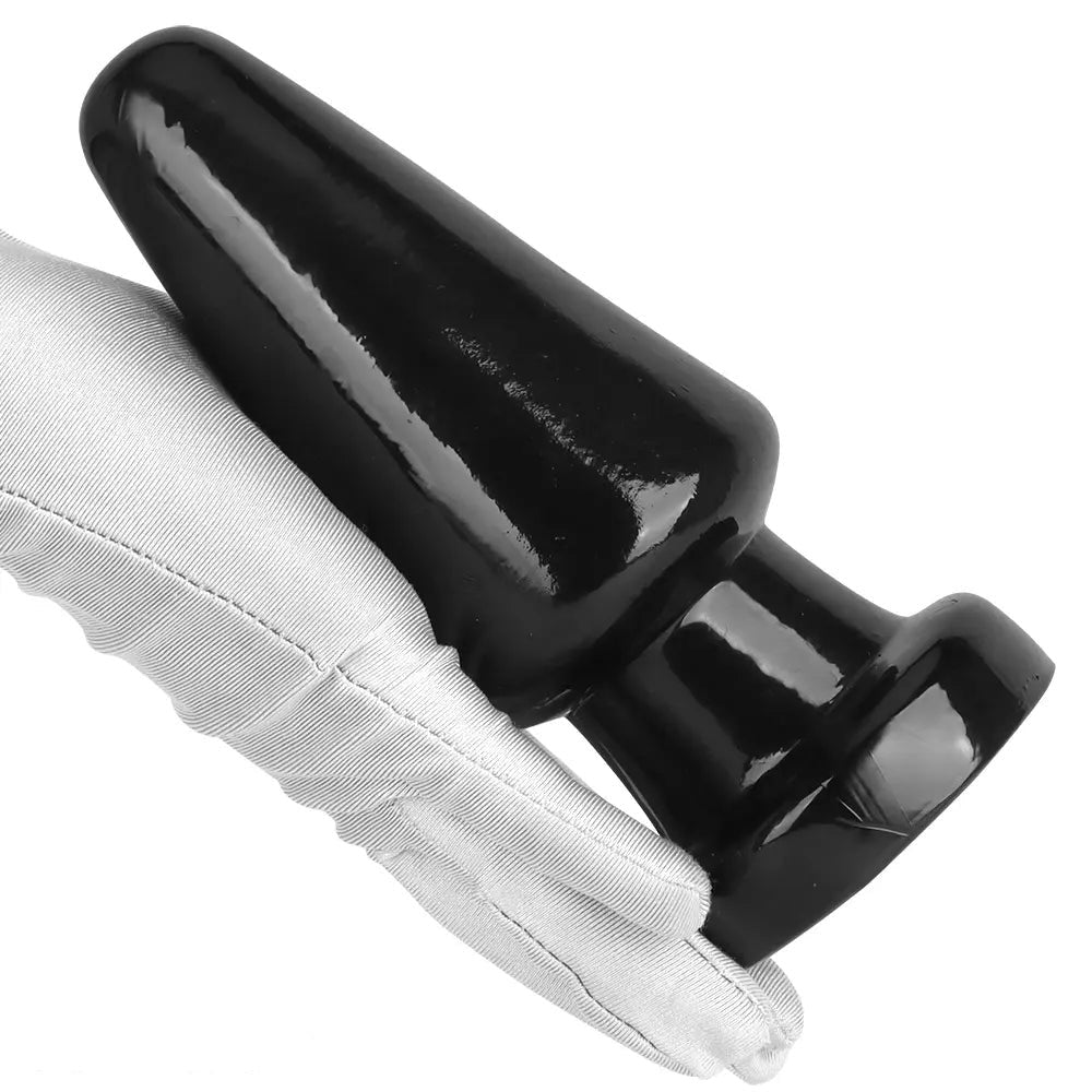 Black pvc anal dildo, photo 7