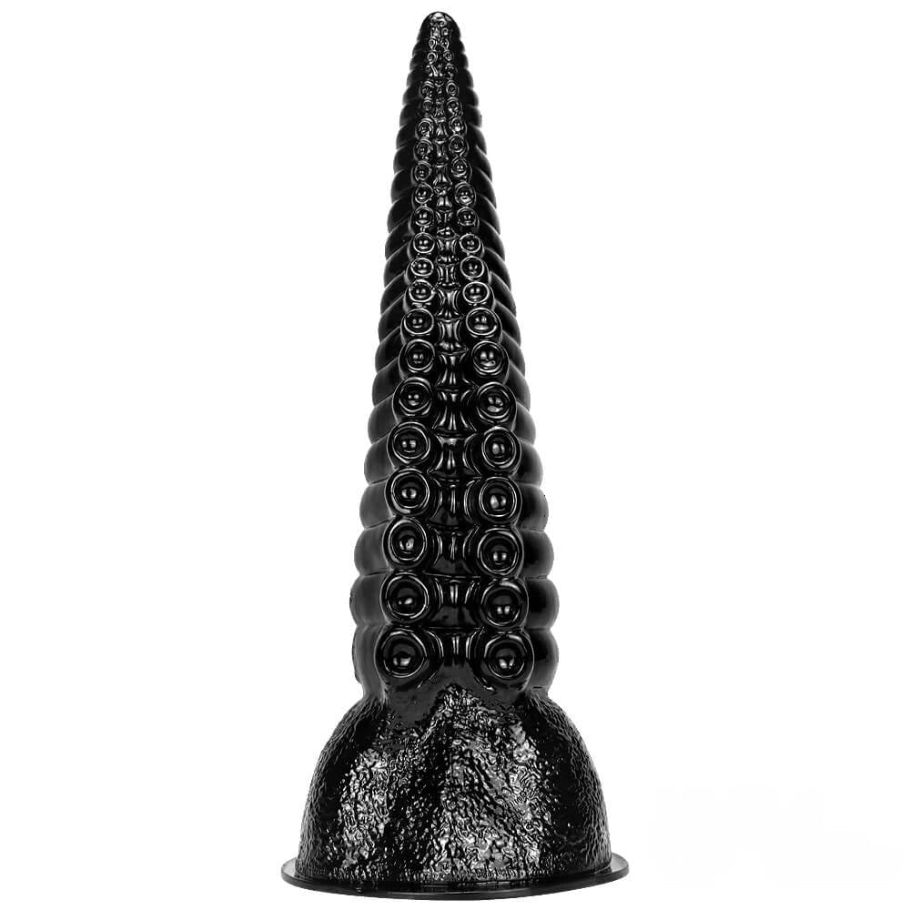 Black tentacle pvc dildo, photo 1