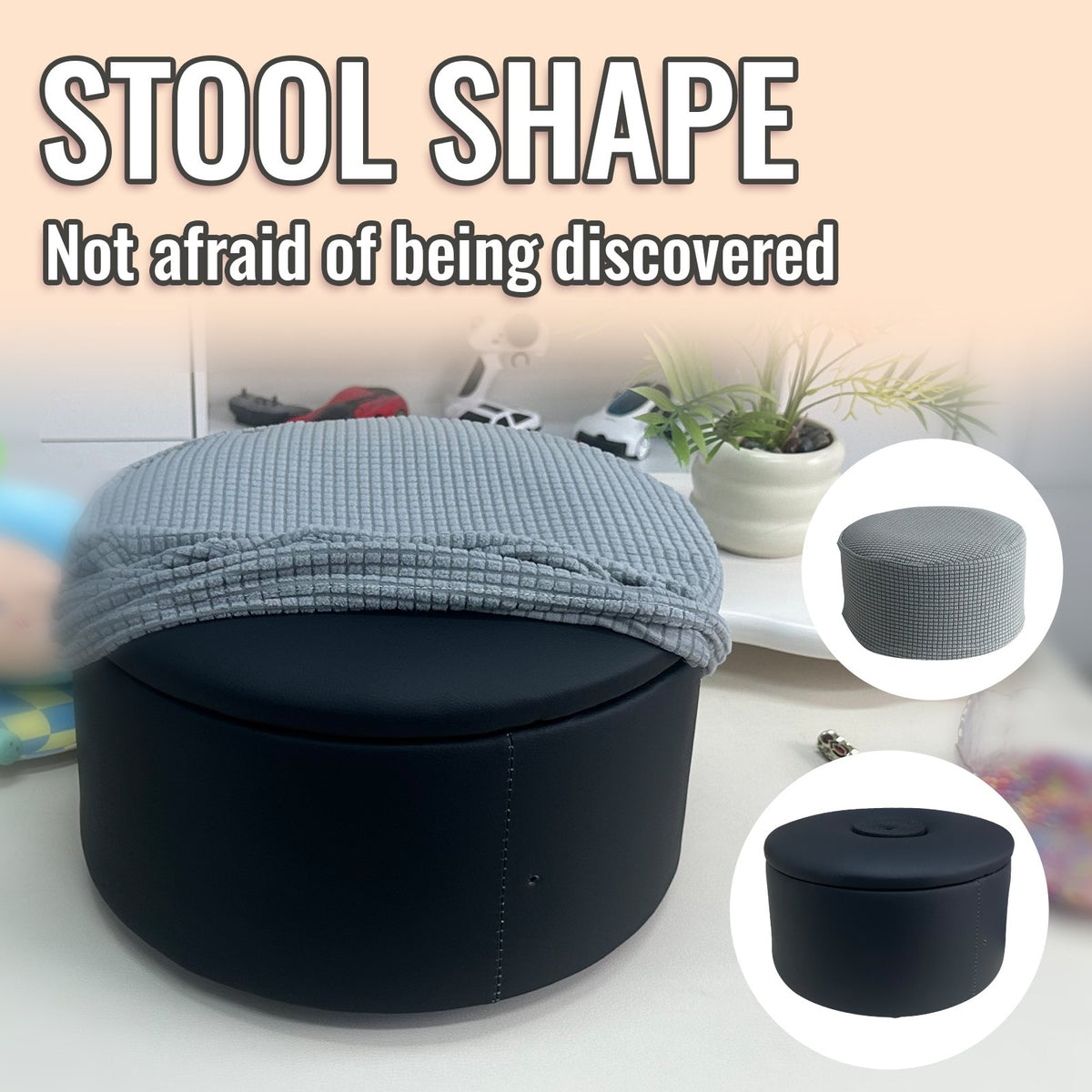 Black thrusting stool sex machine with remote control, photo 4