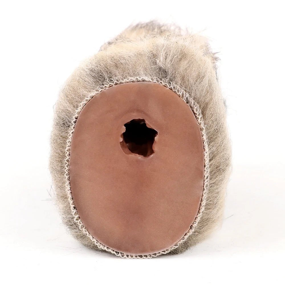 Blond fur dual entry furry masturbator, photo 12