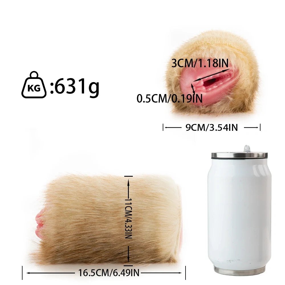 Blond fur masturbator, single entry, photo 6
