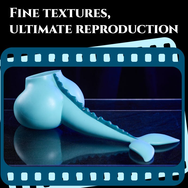 Light blue mermaid tail fantasy torso toy, photo 4