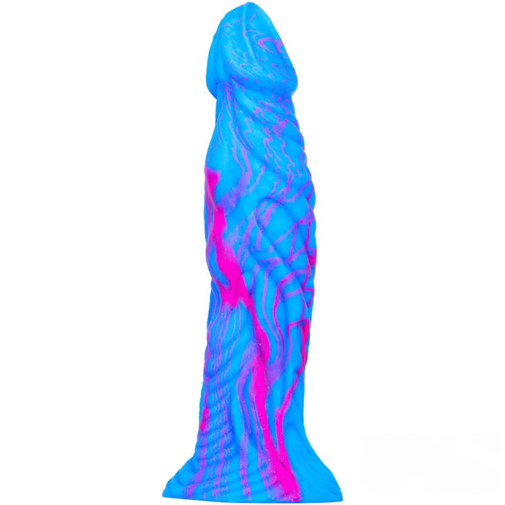 #1 marbled silicone fantasy dildo