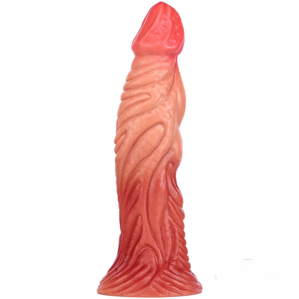 #2 marbled silicone fantasy dildo