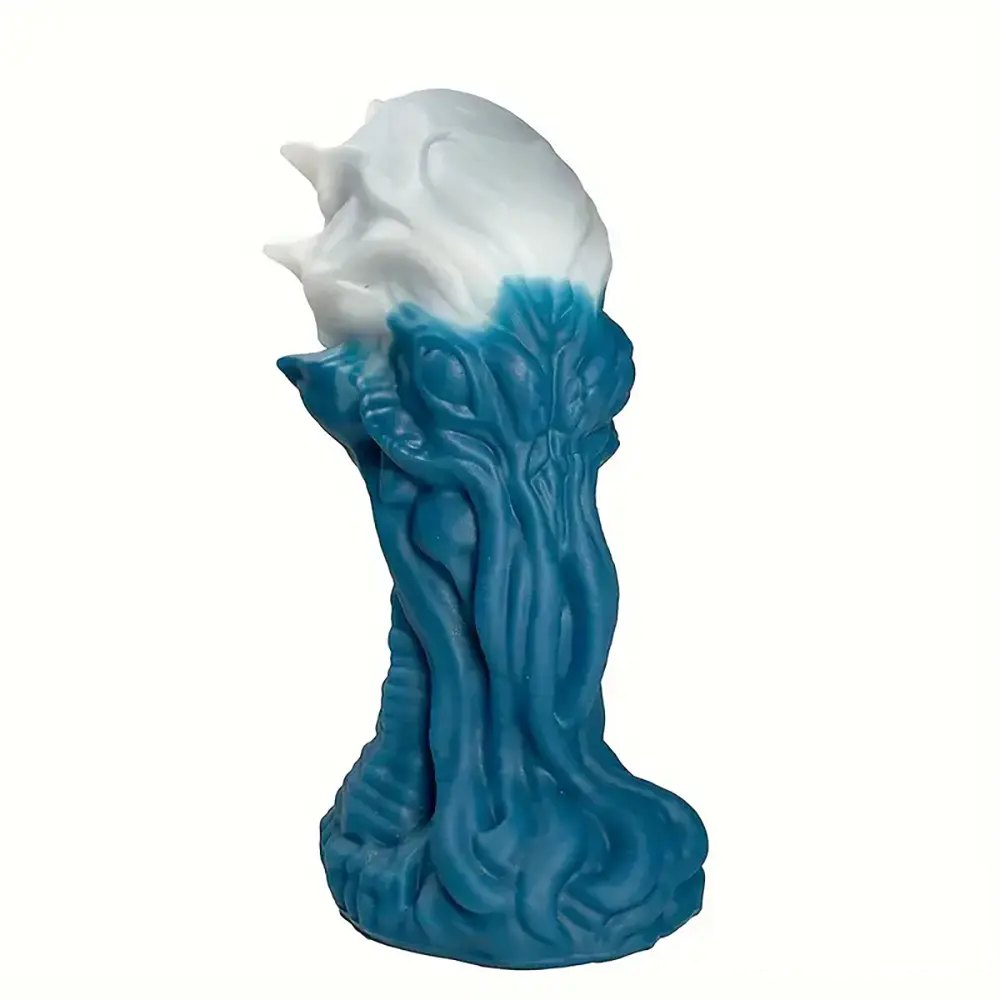 Blue white tentacle fantasy dildo, photo 8