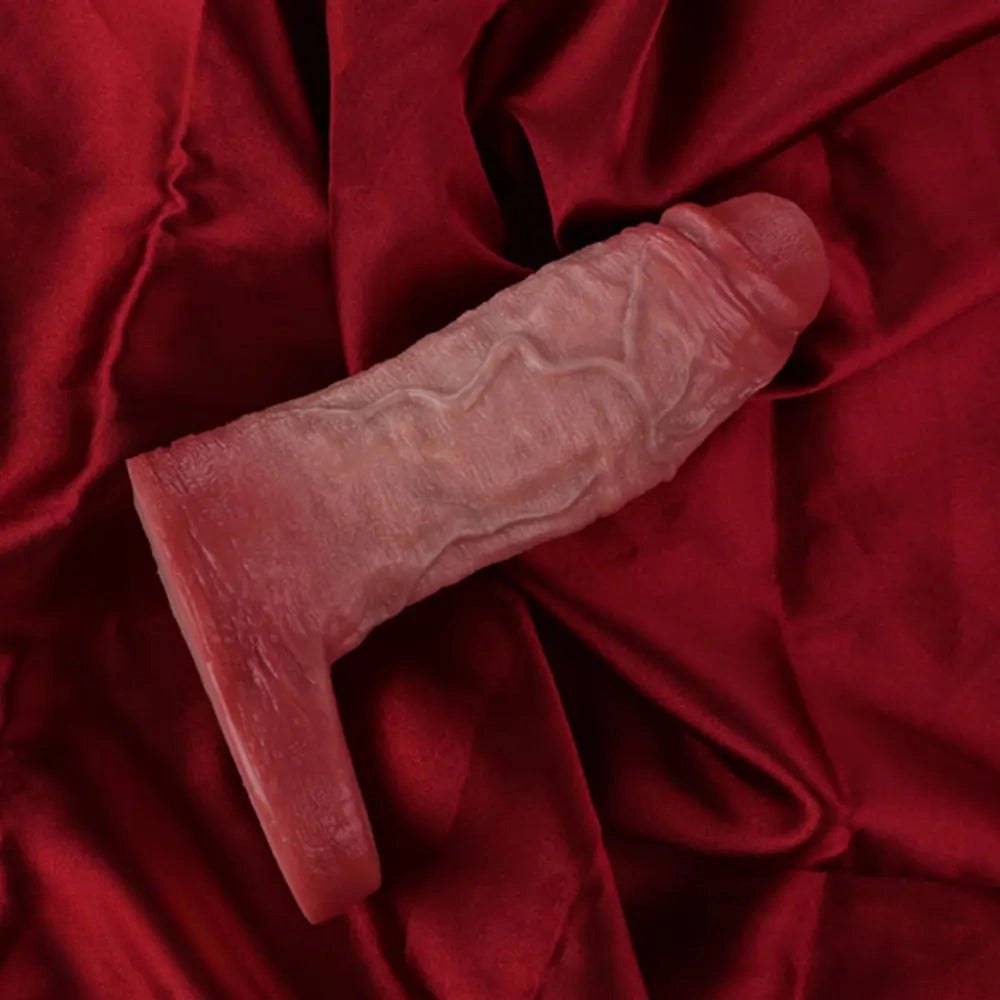 Flesh tone blue vein realistic cock sleeve, photo 7