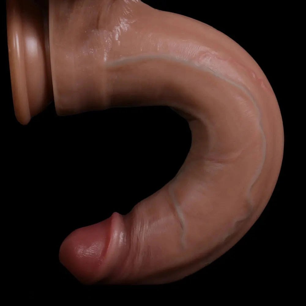 Veiny silicone suction cup dildo, photo 7